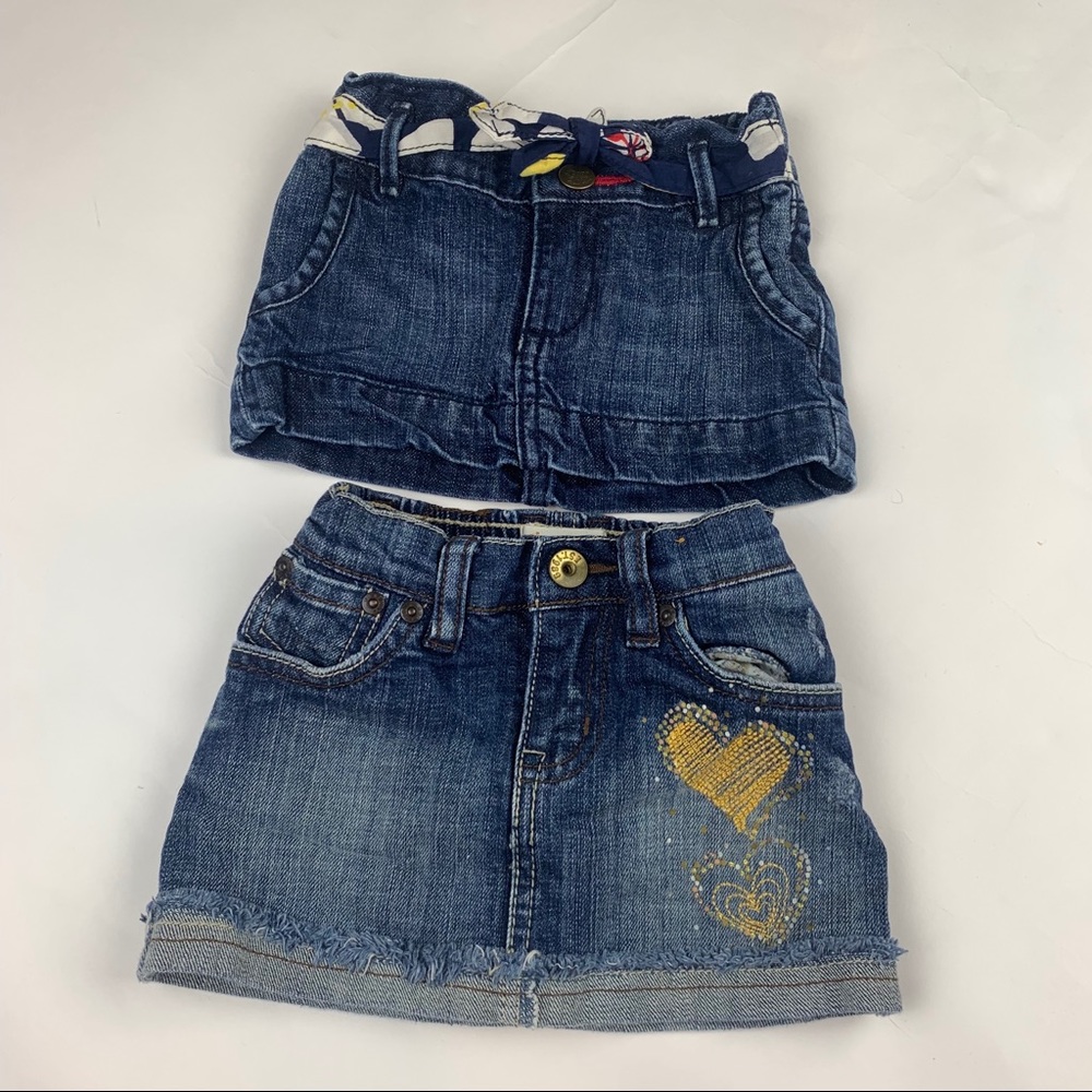 Jean skirts